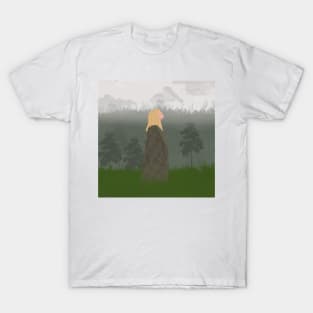 taylor in the forest woods photo shoot fan art T-Shirt